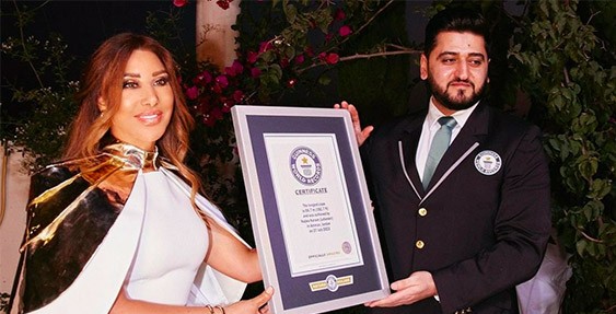 نجوى كرم تدخل موسوعة غينيس