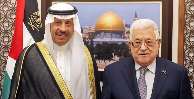 السفير السعودي في فلسطين: الأرض مقابل السلام
