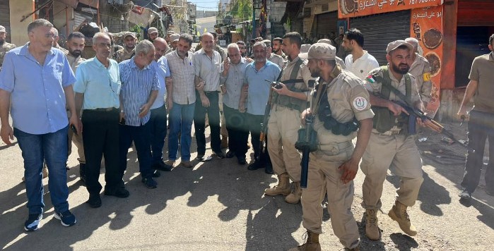 الأمن الفلسطيني ينجز السيطرة على مخيم عين الحلوة