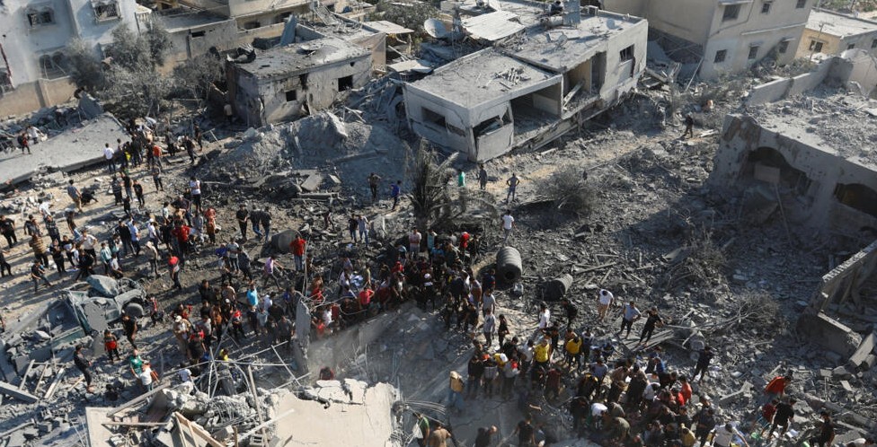 حرب غزة: 2383 قتيلا و10814 مصابا فلسطينيا
