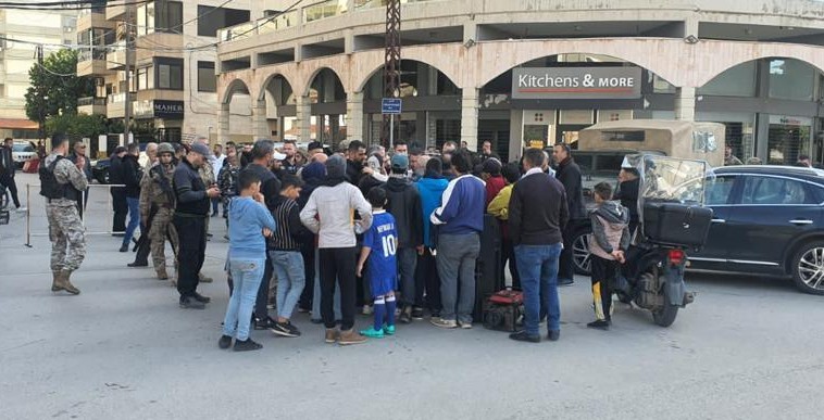 رشق موكب جبران باسيل في طرابلس