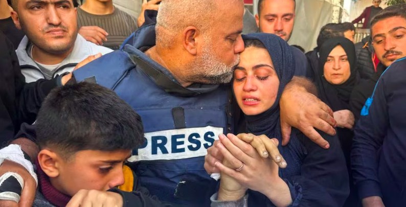 وائل الدحدوح :  الجرح الفلسطيني الرهيب