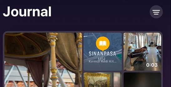 تطبيق journal على أجهزة آيفون