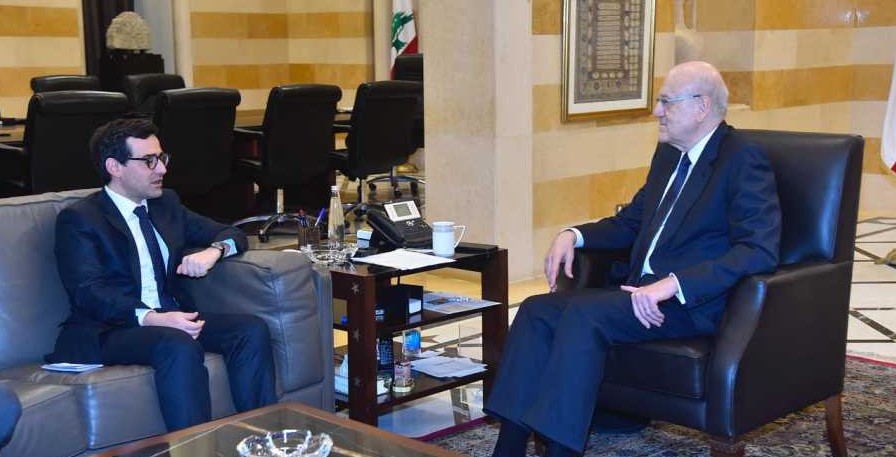 محادثات لبنانية فرنسية: المطالبة بالقرار ١٧٠١ مع ترسيم الحدود البرية