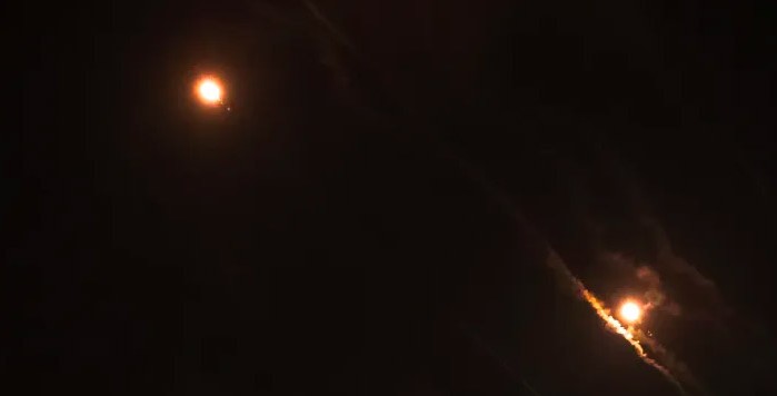 هجومٌ ايراني على اسرائيل