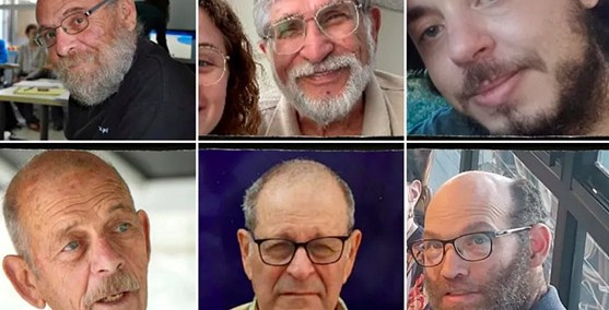 انتشال جثث رهائن اسرائيلية