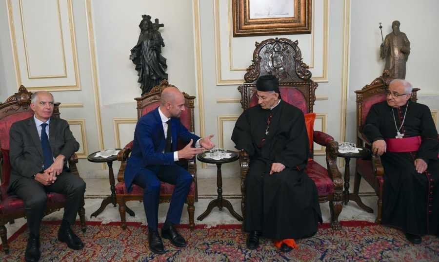 وزير خارجية فرنسا في لبنان