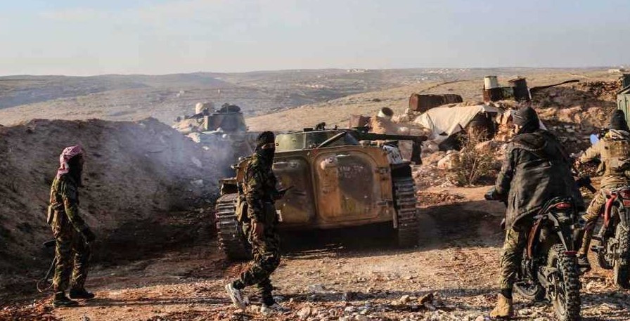 تقدم قوات المعارضة السورية في حلب وادلب