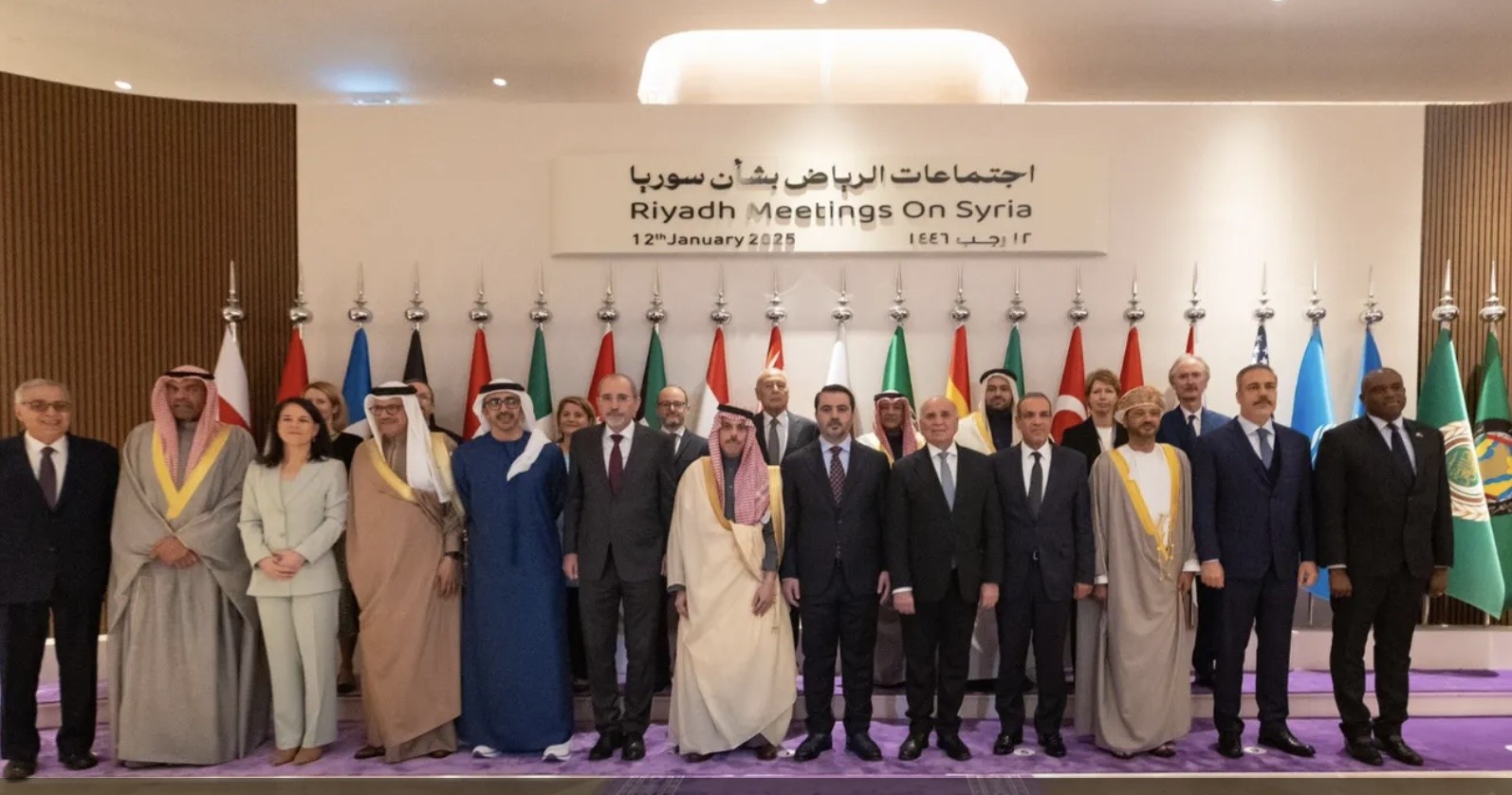بيان الرياض: رفع العقوبات الأحادية والأممية المفروضة على سوريا