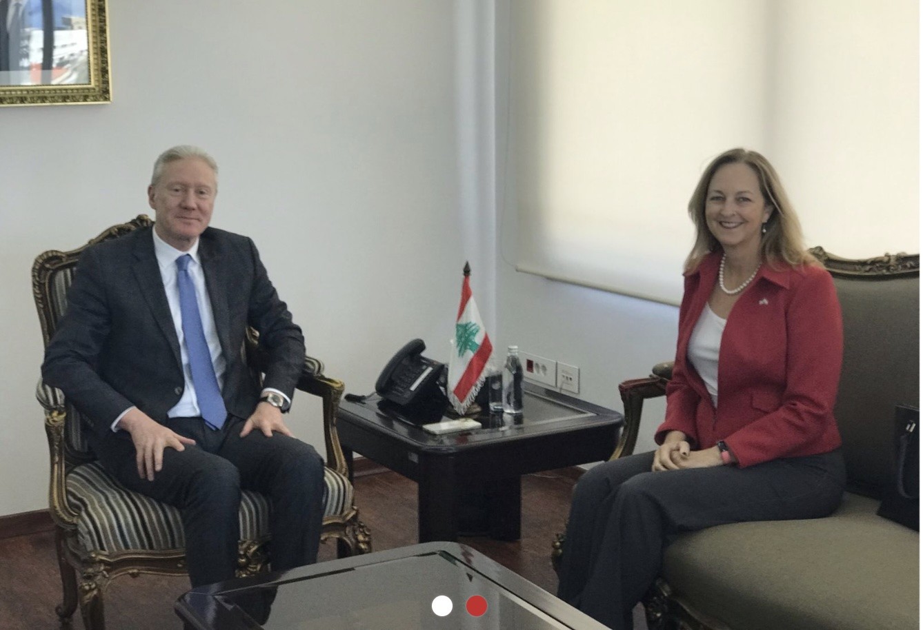 رجي:لا تبليغ أميركي لبنان عن الفصل السابع