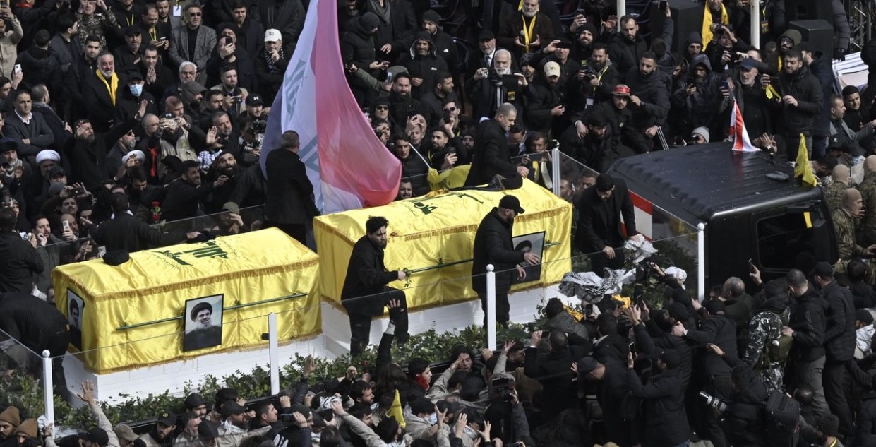 تشييع حاشد لنصرالله وصفي الدين:عهد على استمرار المقاومة