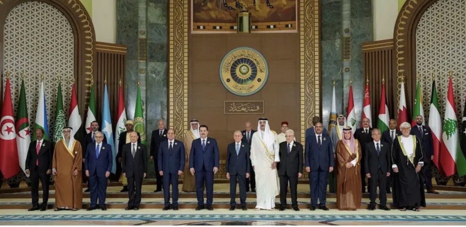 البيان الختامي للقمة العربية في بغداد: الرفض القاطع لتهجير الشعب الفلسطيني