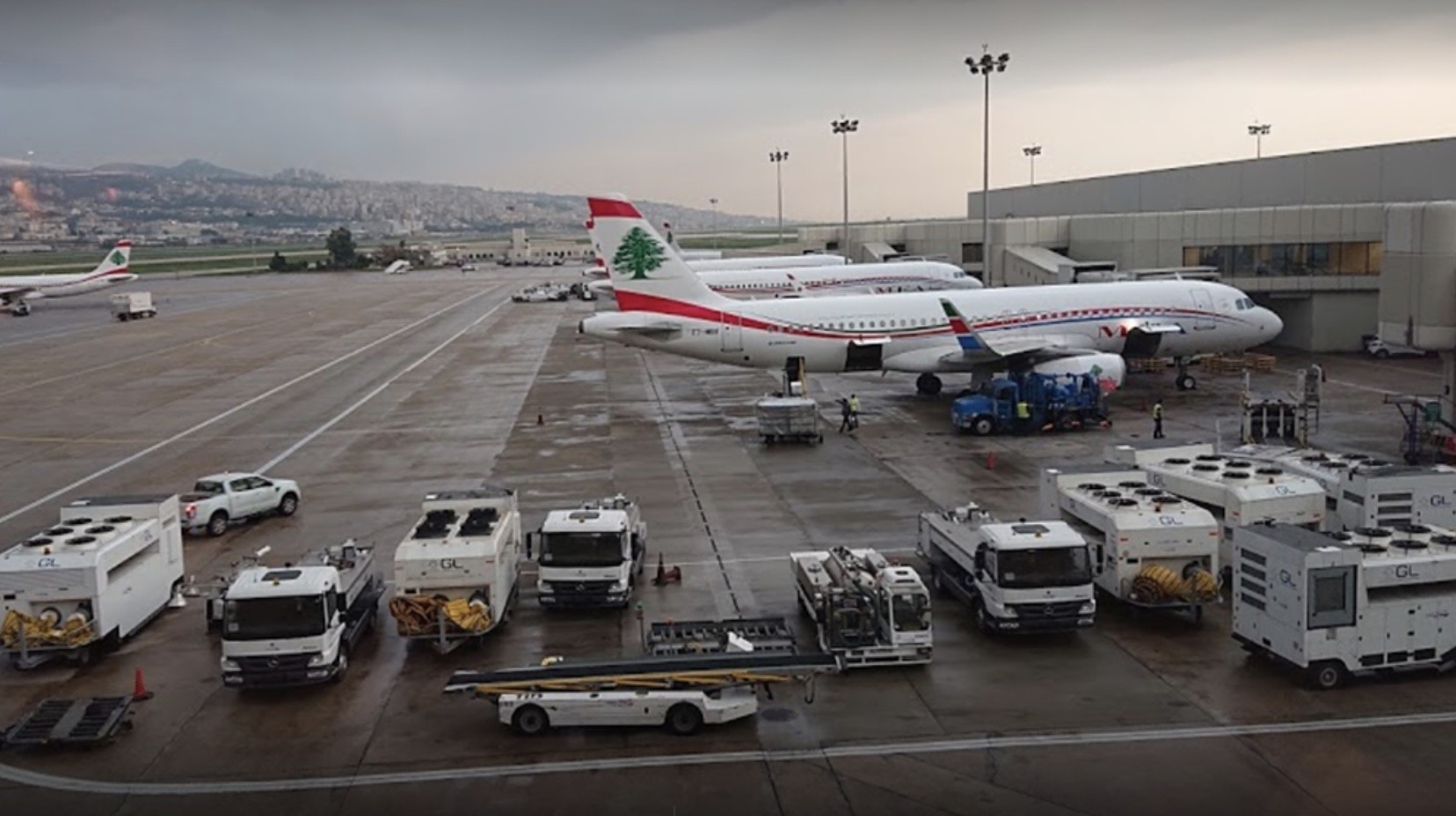 إلغاء رحلات الى مطار بيروت
