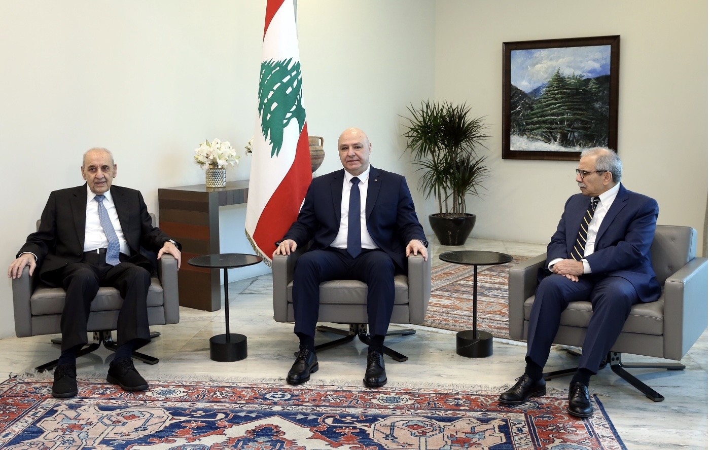 اللجنة الرئاسية المعنية بالرد على الملاحظات الأميركية تجتمع