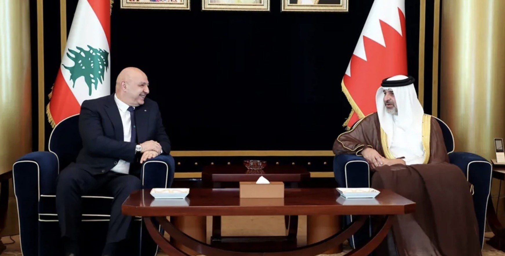 رئيس الجمهورية: لبنان يرى في البحرين شريكاً صادقاً