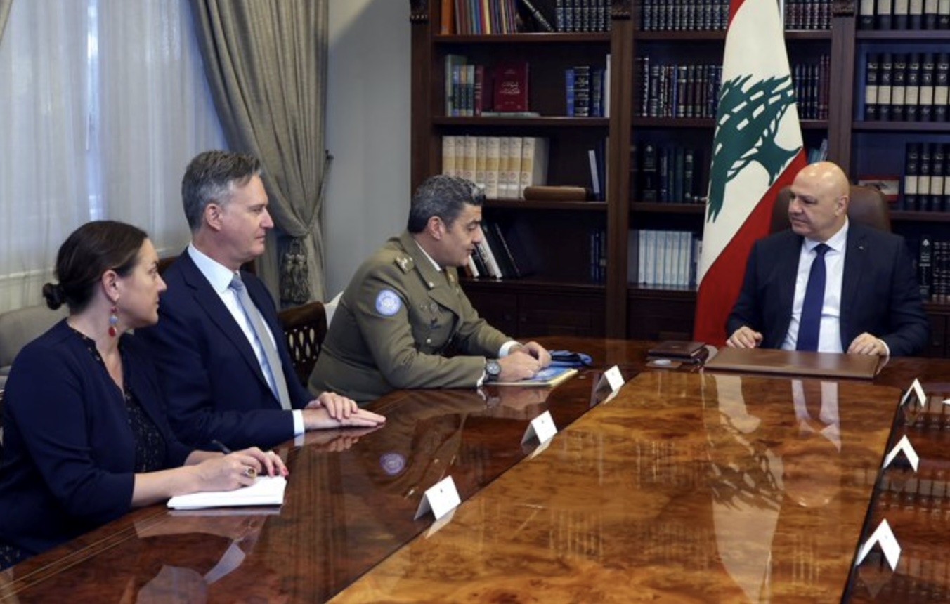 الرئيس جوزاف عون يتمسك  ببقاء القوات الدولية