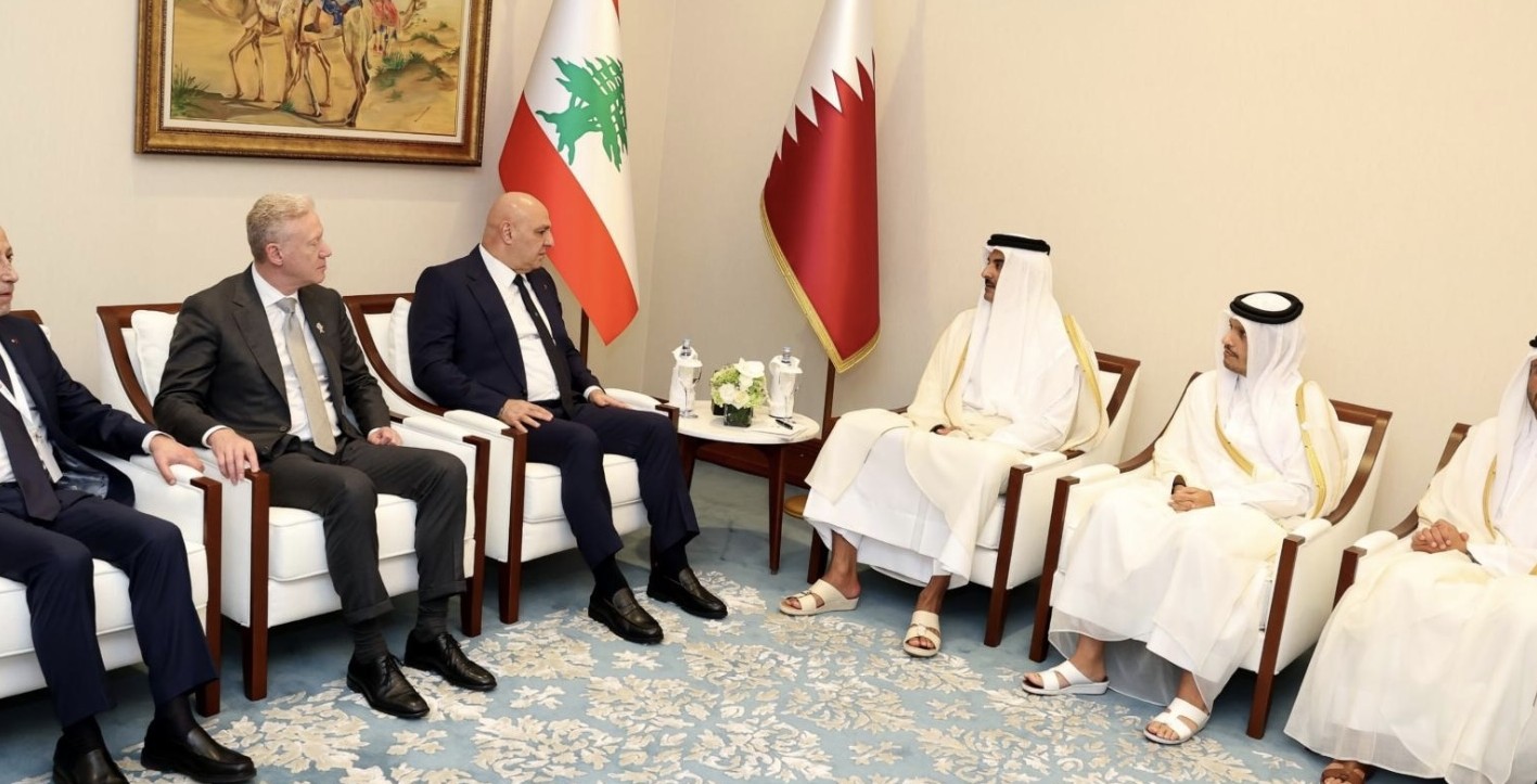 محادثات لبنانية قطرية