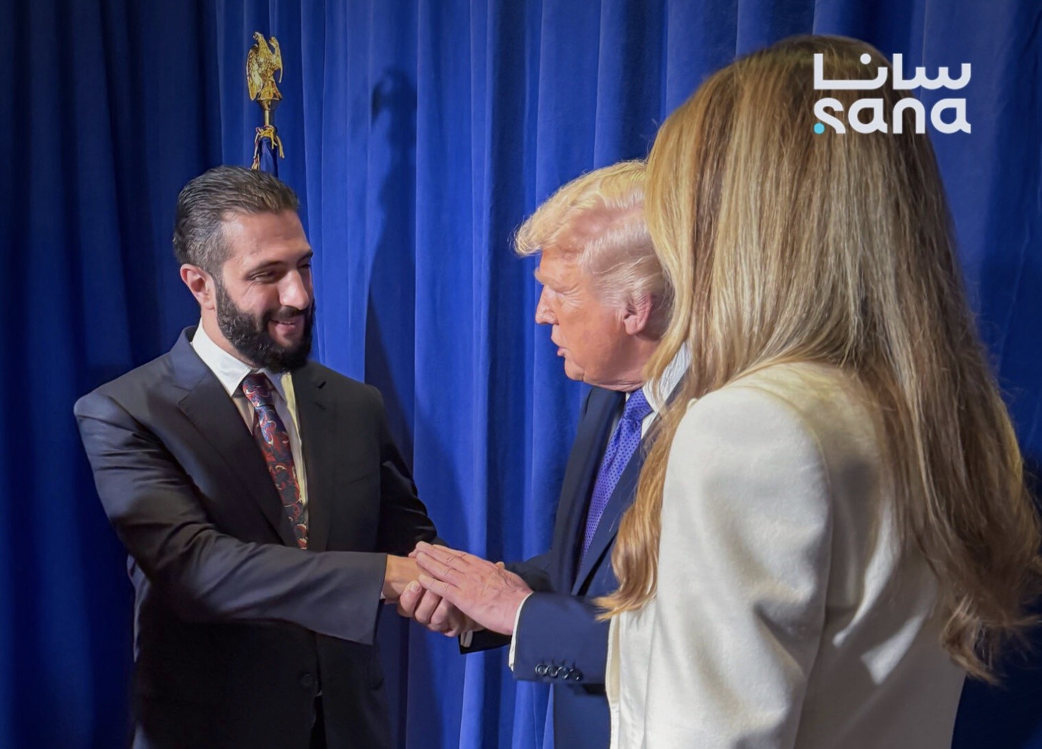 الشرع في لقاء ترامب والدعوة لرفع العقوبات عن سوريا