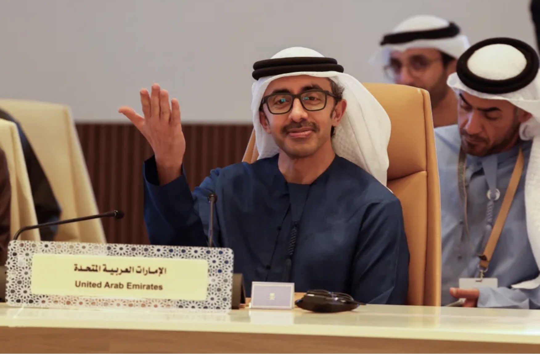 وزير خارجية الإمارات :إنهاء الحرب في غزة خلال اجتماع مع نتنياهو