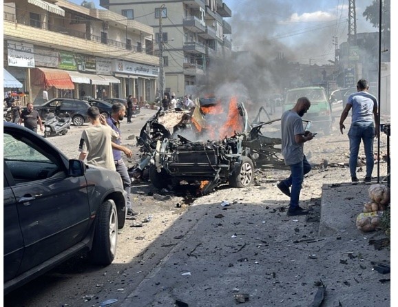 قتيلان في غارة على زبدين