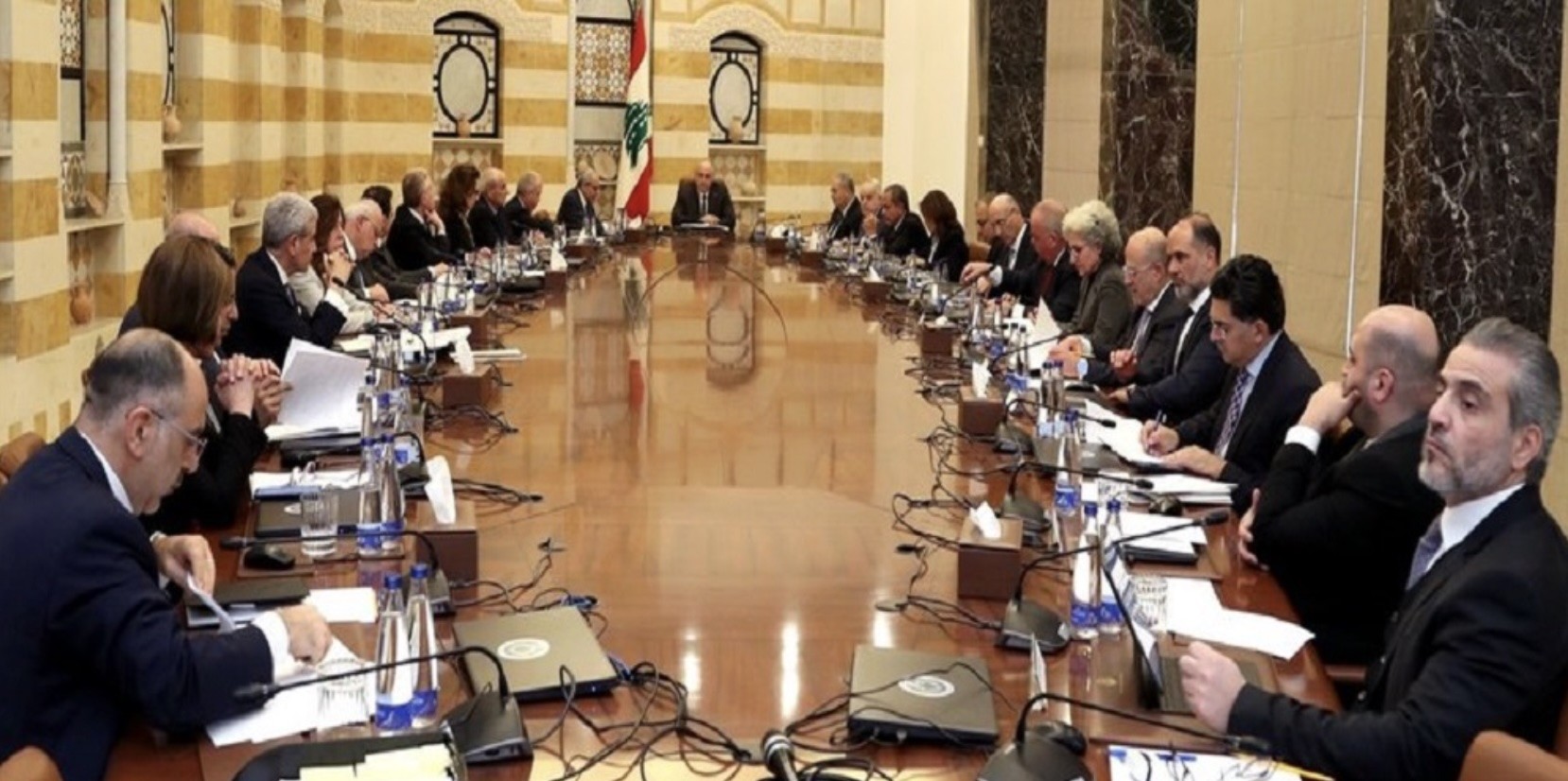 مجلس الوزراء: تعليق علم وخبر رسالات