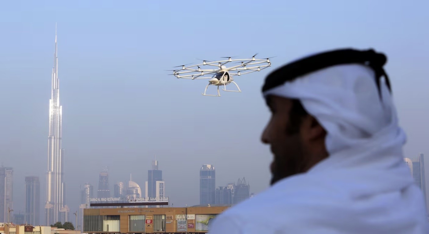 التاكسي الطائر في دبي