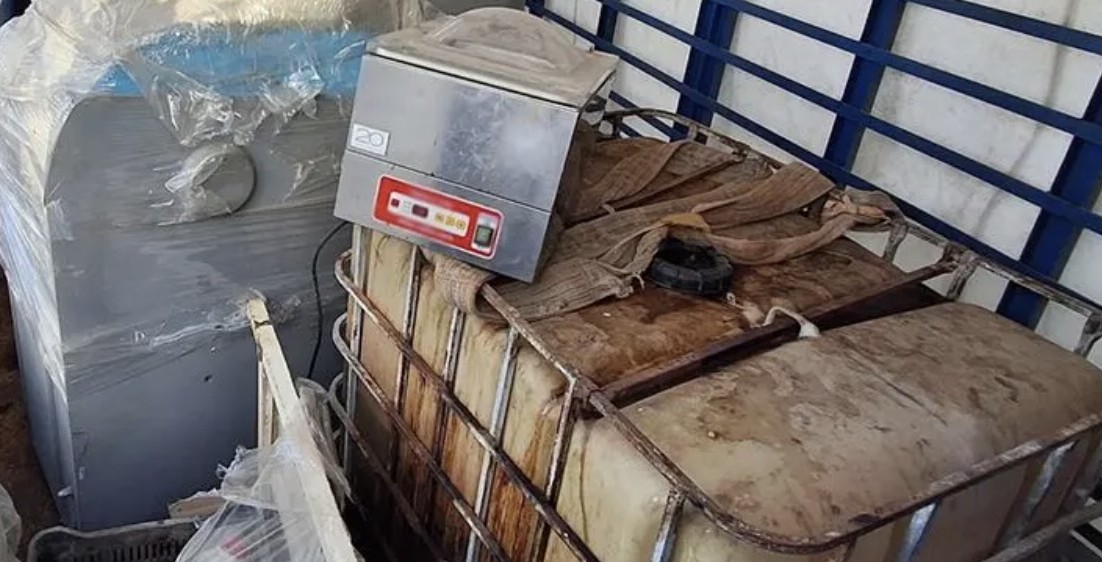 ضبط معمل نقال لتصنيع الكبتاغون