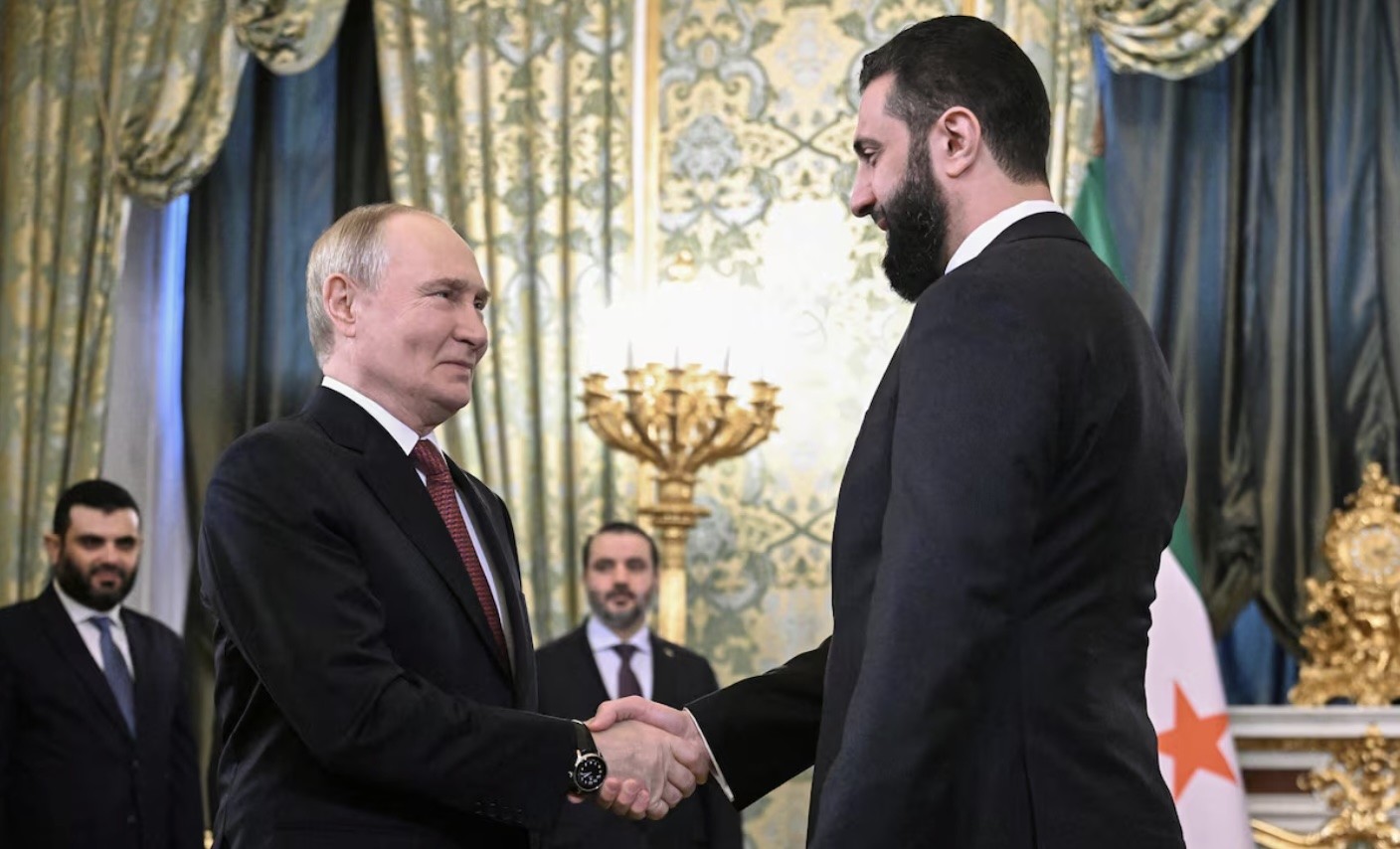 بوتين يُشيد بالشرع