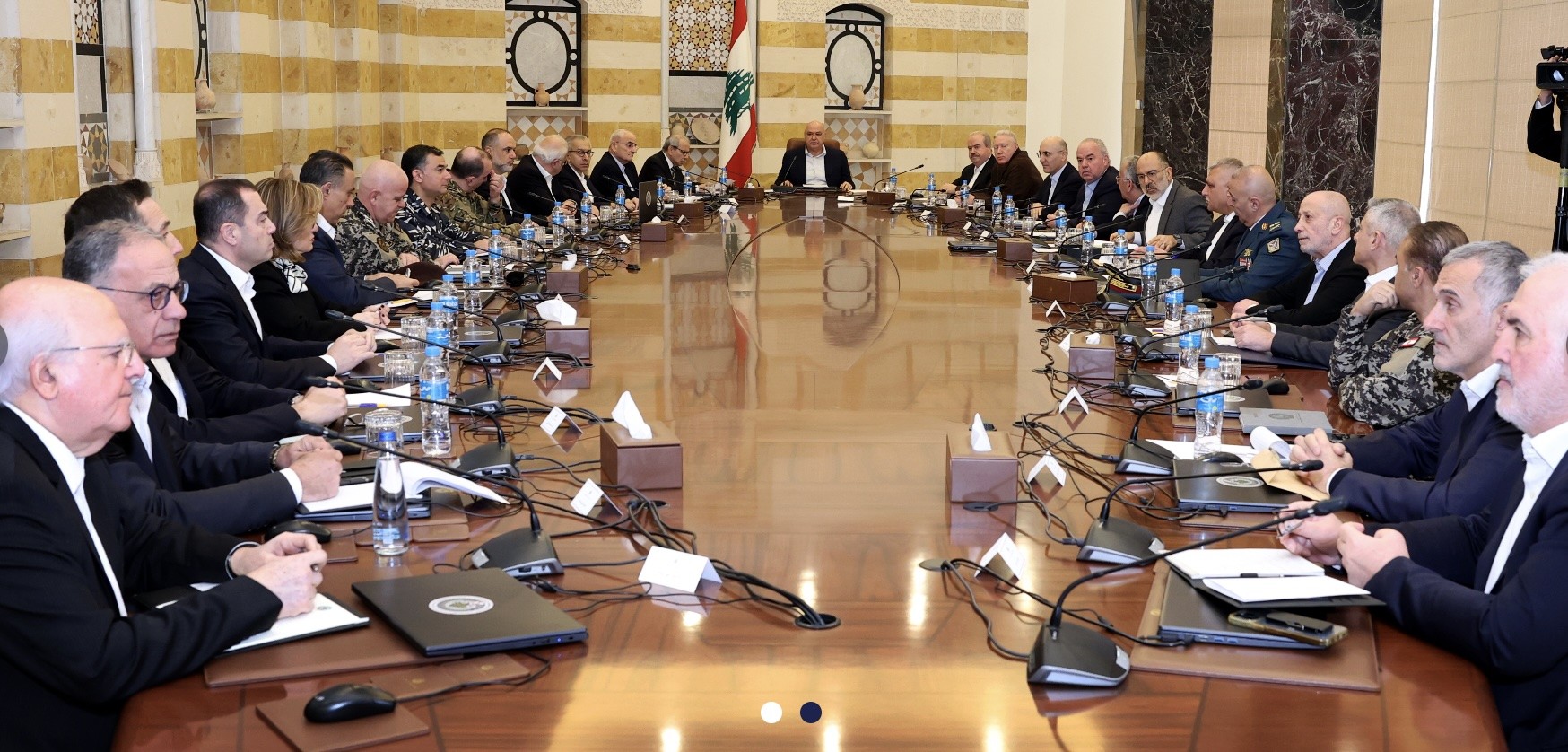 المجلس الأعلى للدفاع: الدولة صاحبة قرار السلم والحرب