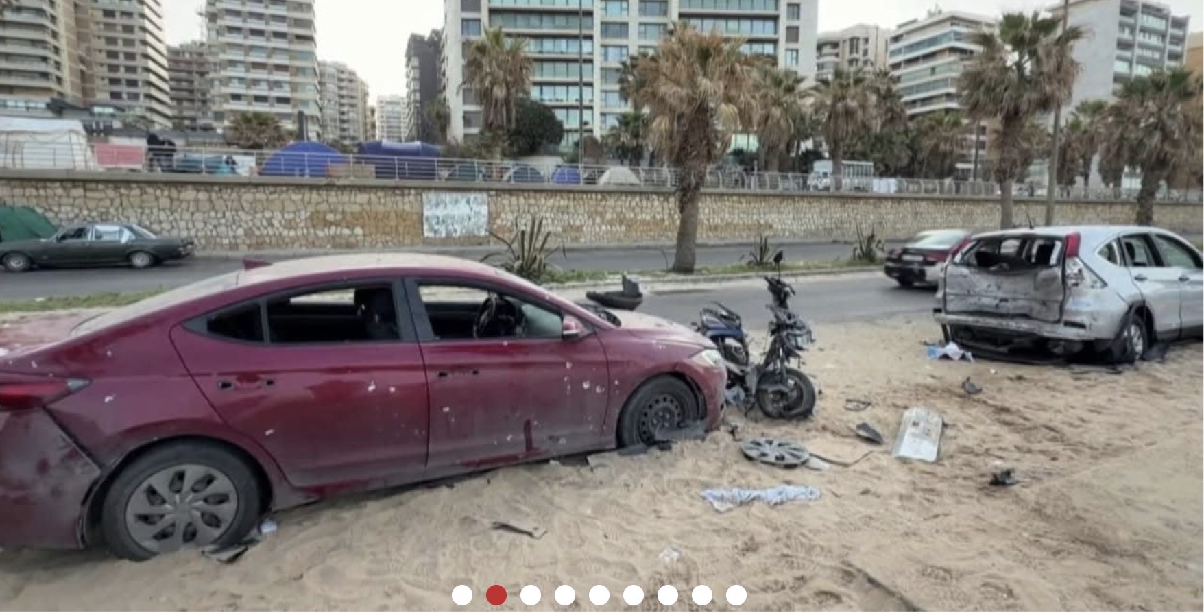 مقتل دكتورين في الجامعة اللبنانية وغارات اسرائيلية متنقلة