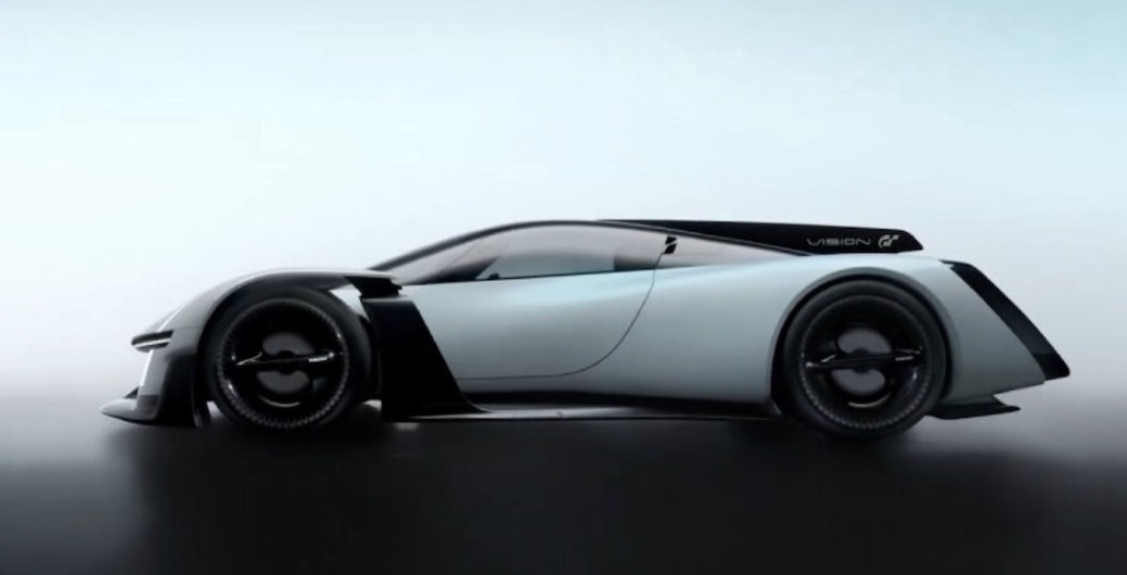 سيارة خارقة ومنحوتة كقطرة ماء