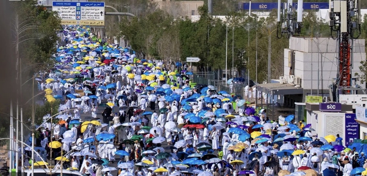 حجّاج بيت الله الحرام: أضحى مبارك