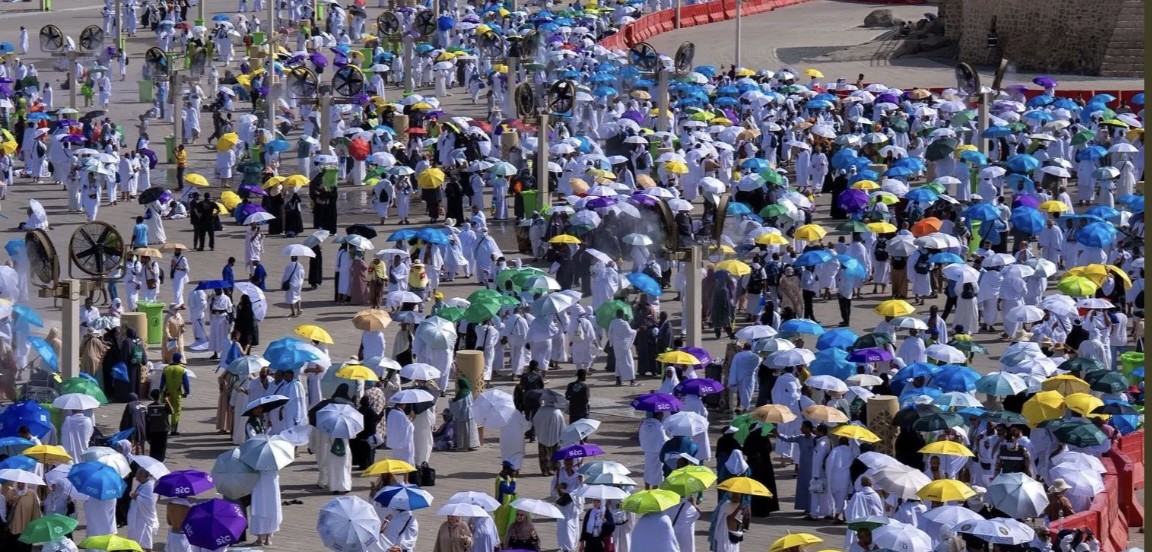 حجّاج بيت الله الحرام: أضحى مبارك
