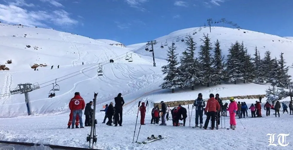 هدية السماء: موسم التزلج عاد الى لبنان
