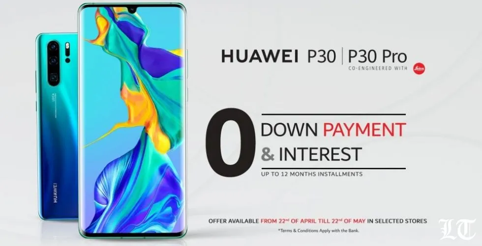 هواوي تتيح إمكانية التقسيط على هاتفي Huawei P30 Pro وP30