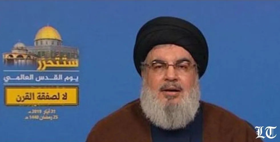 السيد حسن نصرالله في امتلاكه السلاح النووي الاسرائيلي