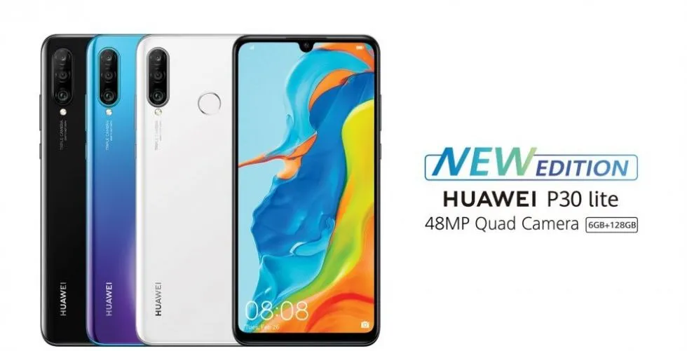 هواوي تطلق الإصدارHUAWEI P30 lite 48MP في (البلد)