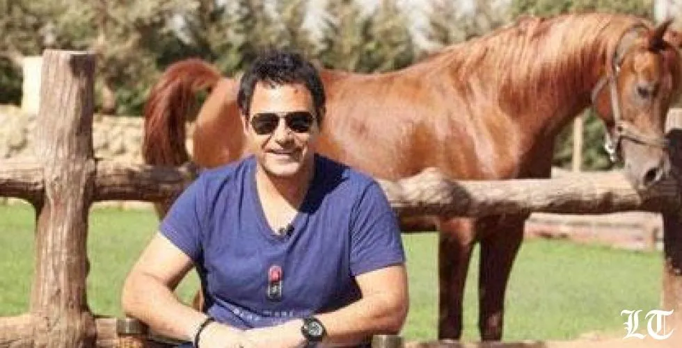 عاصي الحلاني يسقط عن فرسه ويدخل المستشفى