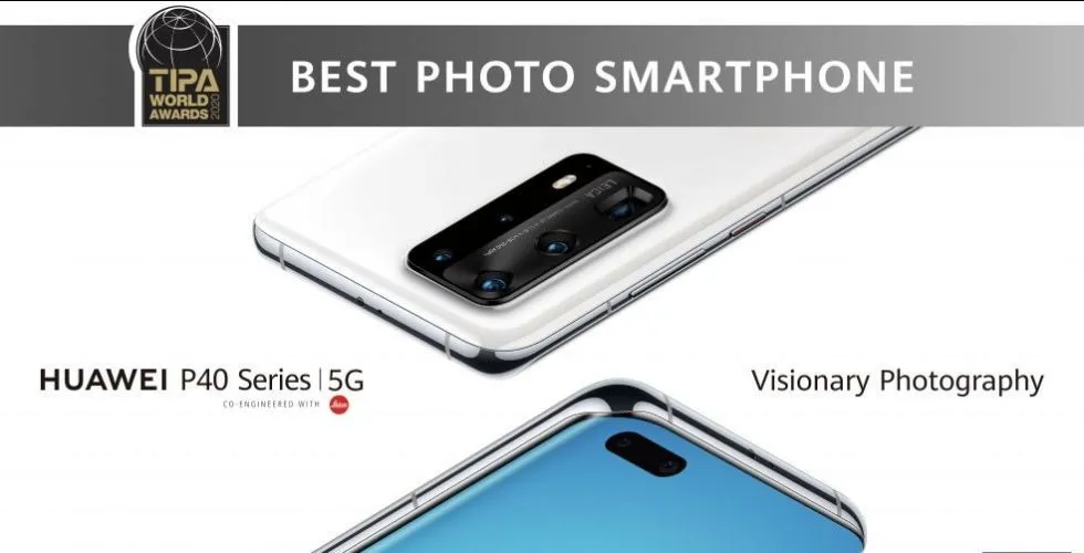 صنفت TIPA سلسلة هواتف HUAWEI P40 كأفضل الهواتف الذكية للتصوير لعام 2020