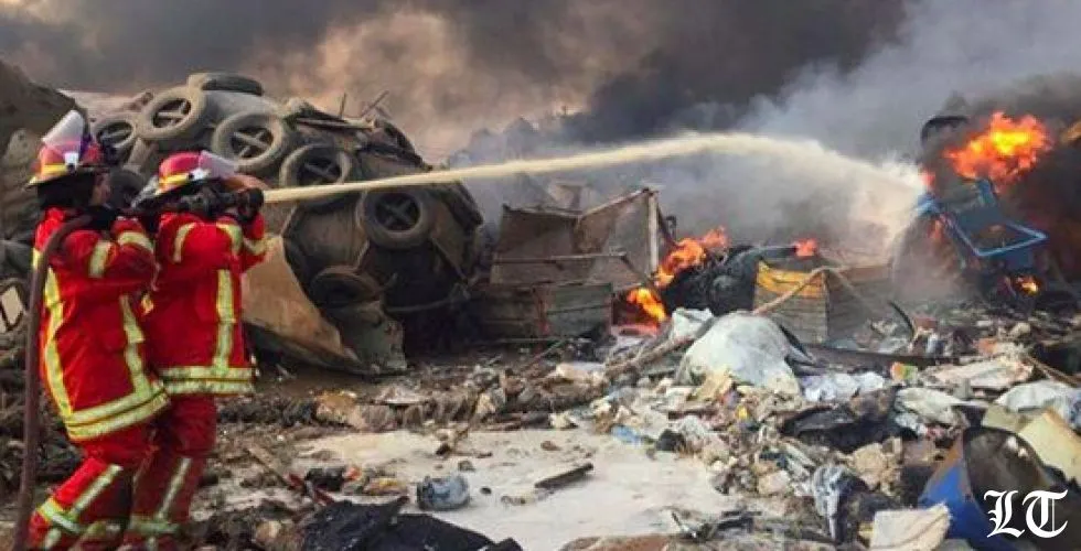 مصادر أمنية وطبية: مقتل 10 على الأقل في انفجار بيروت