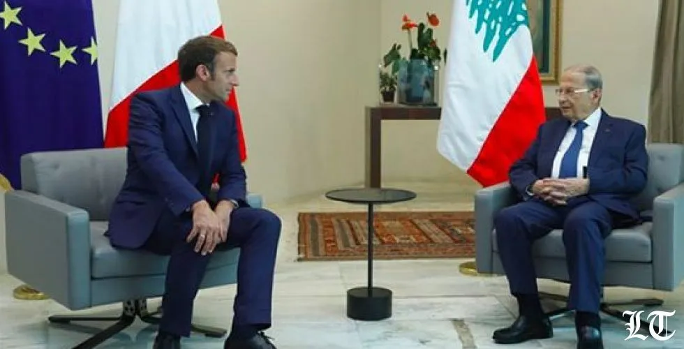 ماكرون من قصر بعبدا: لمستُ الغضب في الشارع