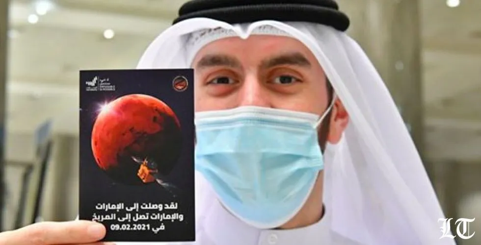 ختم المريخ في مطار دبي