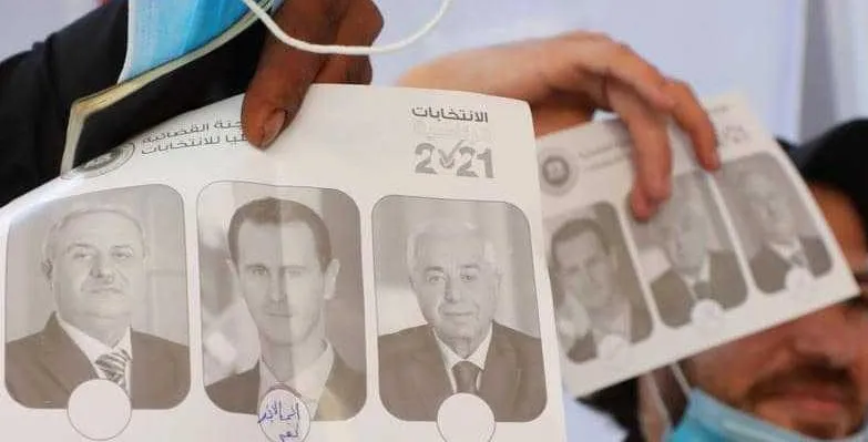الاسد بلا منازع في انتخابات رئاسة سورية