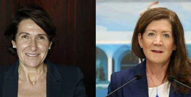 السفيرتان الاميركية والفرنسية الى السعودية
