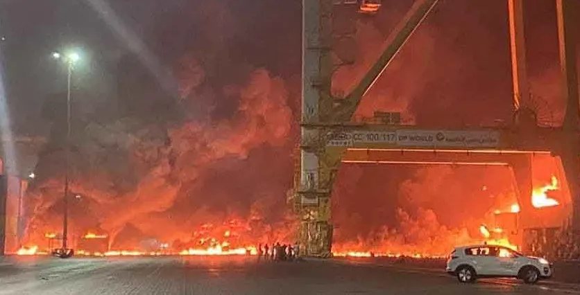 لا ضحايا في انفجار في ميناء جبل علي في الامارات