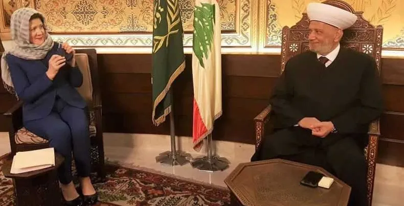 مفتي الجمهورية للشفيرة الاميركية: العلاقات الاخوية مع السعودية