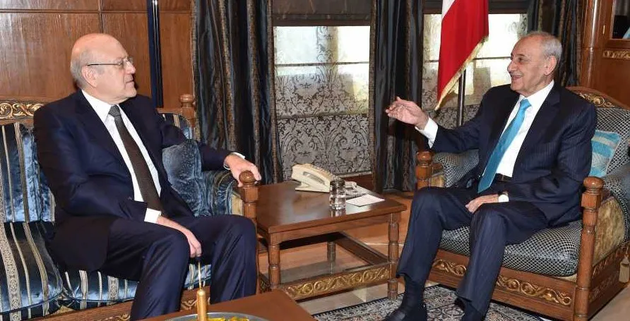 ميقاتي الغاضب في عين التينة