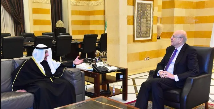 ميقاتي لوزير خارجية الكويت: سنستعيد العلاقات الاخوية