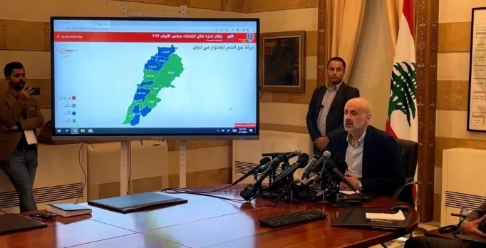 نتائج انتخابات: الجنوب والبقاع وجبل لبنان