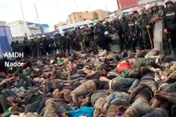 قتلى في عبور جماعي على حدود اسبانيا